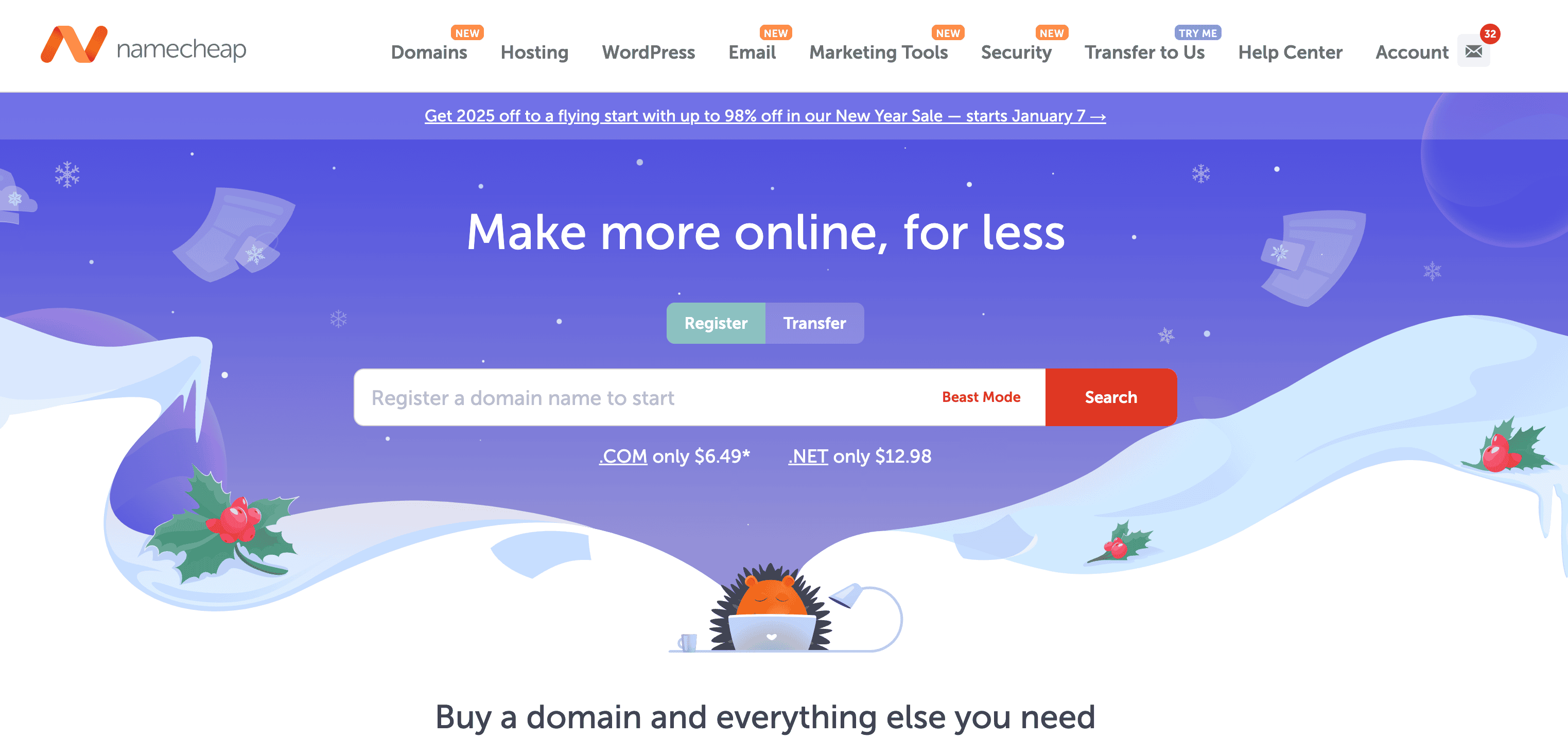 namecheap renewal promo code 2025,20% off domain, web hosting, SSL, email-图片1